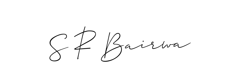 This is the best signature style for the S R Bairwa name. Also you like these signature font (Allison_Script). Mix name signature. S R Bairwa signature style 2 images and pictures png