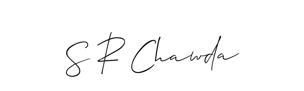 Once you've used our free online signature maker to create your best signature Allison_Script style, it's time to enjoy all of the benefits that S R Chawda name signing documents. S R Chawda signature style 2 images and pictures png
