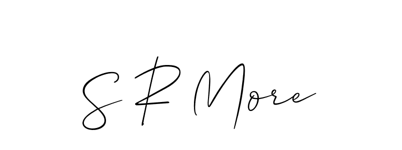 Check out images of Autograph of S R More name. Actor S R More Signature Style. Allison_Script is a professional sign style online. S R More signature style 2 images and pictures png