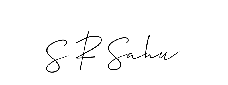 It looks lik you need a new signature style for name S R Sahu. Design unique handwritten (Allison_Script) signature with our free signature maker in just a few clicks. S R Sahu signature style 2 images and pictures png