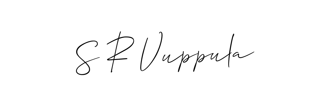 Here are the top 10 professional signature styles for the name S R Vuppula. These are the best autograph styles you can use for your name. S R Vuppula signature style 2 images and pictures png