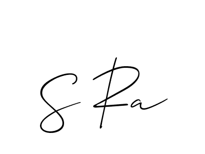 if you are searching for the best signature style for your name S Ra. so please give up your signature search. here we have designed multiple signature styles  using Allison_Script. S Ra signature style 2 images and pictures png