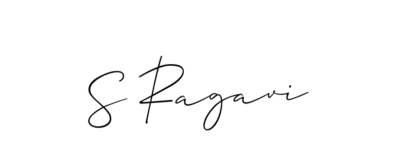 Best and Professional Signature Style for S Ragavi. Allison_Script Best Signature Style Collection. S Ragavi signature style 2 images and pictures png
