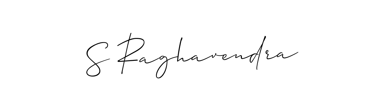 Best and Professional Signature Style for S Raghavendra. Allison_Script Best Signature Style Collection. S Raghavendra signature style 2 images and pictures png