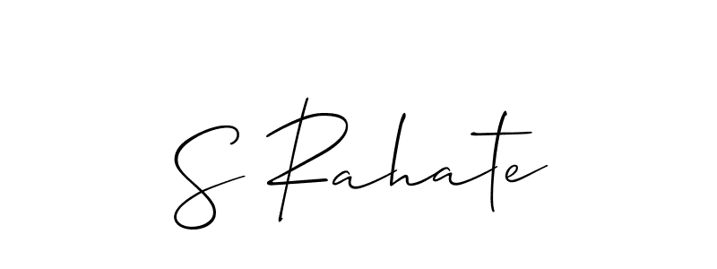 You can use this online signature creator to create a handwritten signature for the name S Rahate. This is the best online autograph maker. S Rahate signature style 2 images and pictures png