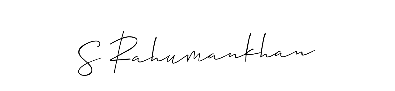 Check out images of Autograph of S Rahumankhan name. Actor S Rahumankhan Signature Style. Allison_Script is a professional sign style online. S Rahumankhan signature style 2 images and pictures png