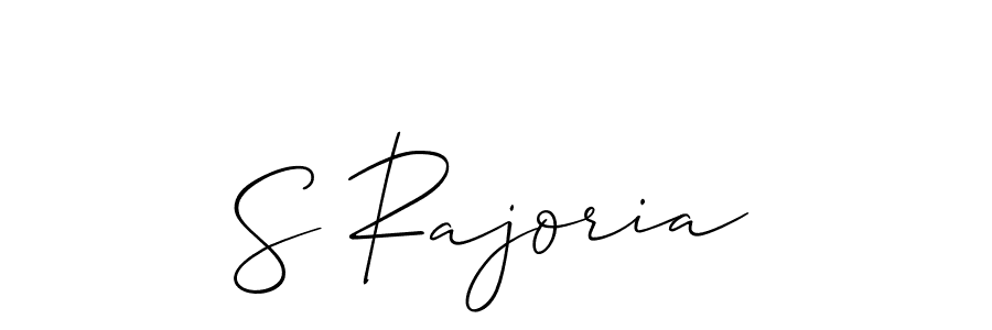 You can use this online signature creator to create a handwritten signature for the name S Rajoria. This is the best online autograph maker. S Rajoria signature style 2 images and pictures png