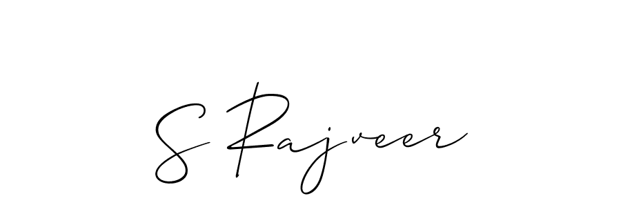 You should practise on your own different ways (Allison_Script) to write your name (S Rajveer) in signature. don't let someone else do it for you. S Rajveer signature style 2 images and pictures png