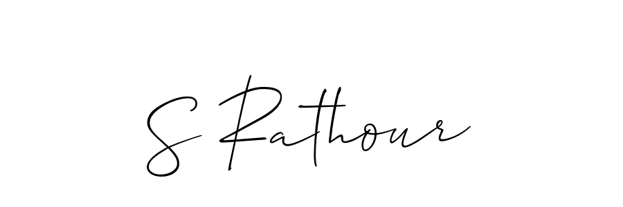 Make a beautiful signature design for name S Rathour. Use this online signature maker to create a handwritten signature for free. S Rathour signature style 2 images and pictures png