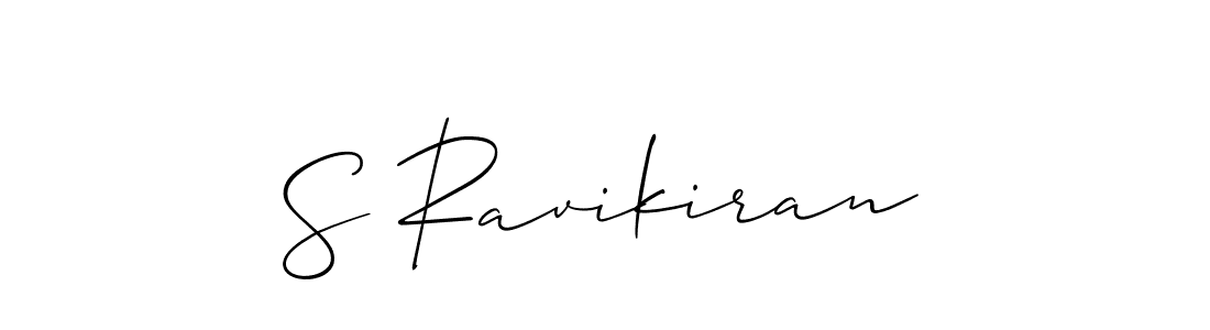 You can use this online signature creator to create a handwritten signature for the name S Ravikiran. This is the best online autograph maker. S Ravikiran signature style 2 images and pictures png