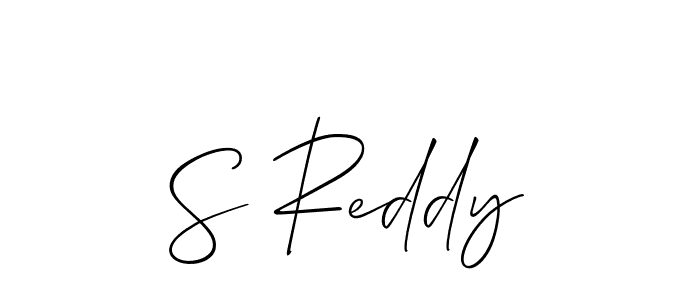 Make a beautiful signature design for name S Reddy. Use this online signature maker to create a handwritten signature for free. S Reddy signature style 2 images and pictures png