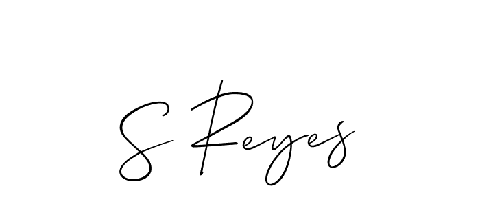 Make a short S Reyes signature style. Manage your documents anywhere anytime using Allison_Script. Create and add eSignatures, submit forms, share and send files easily. S Reyes signature style 2 images and pictures png