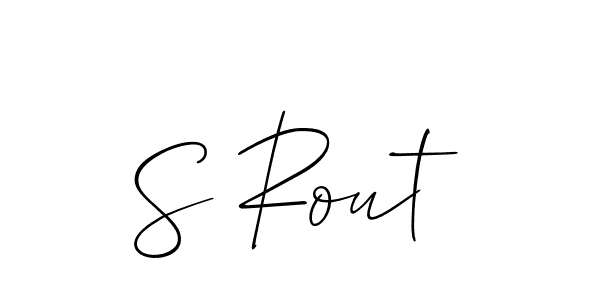 This is the best signature style for the S Rout name. Also you like these signature font (Allison_Script). Mix name signature. S Rout signature style 2 images and pictures png