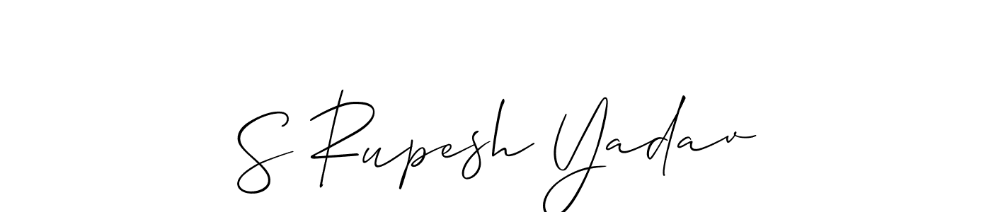 Once you've used our free online signature maker to create your best signature Allison_Script style, it's time to enjoy all of the benefits that S Rupesh Yadav name signing documents. S Rupesh Yadav signature style 2 images and pictures png
