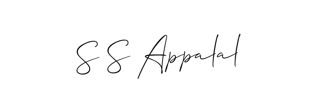 You can use this online signature creator to create a handwritten signature for the name S S Appalal. This is the best online autograph maker. S S Appalal signature style 2 images and pictures png