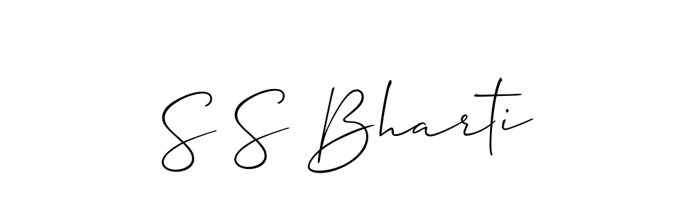 Once you've used our free online signature maker to create your best signature Allison_Script style, it's time to enjoy all of the benefits that S S Bharti name signing documents. S S Bharti signature style 2 images and pictures png