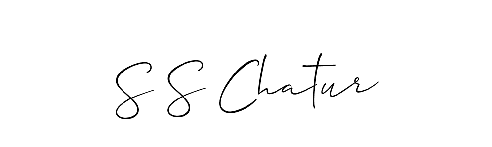 This is the best signature style for the S S Chatur name. Also you like these signature font (Allison_Script). Mix name signature. S S Chatur signature style 2 images and pictures png