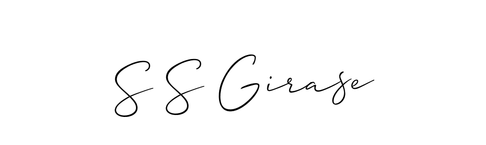 Once you've used our free online signature maker to create your best signature Allison_Script style, it's time to enjoy all of the benefits that S S Girase name signing documents. S S Girase signature style 2 images and pictures png