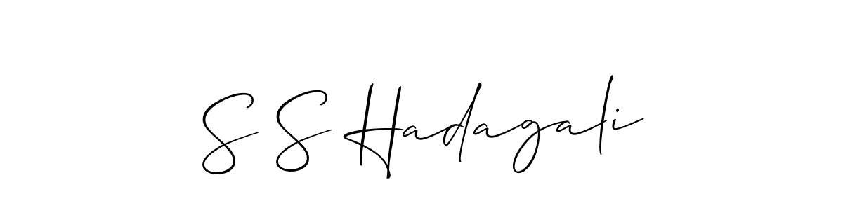 Once you've used our free online signature maker to create your best signature Allison_Script style, it's time to enjoy all of the benefits that S S Hadagali name signing documents. S S Hadagali signature style 2 images and pictures png