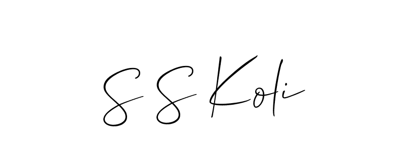 This is the best signature style for the S S Koli name. Also you like these signature font (Allison_Script). Mix name signature. S S Koli signature style 2 images and pictures png