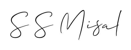 The Allison_Script handwriting style adds charm and authenticity to name S S Misal. A wonderful choice for personal thank-you notes. S S Misal signature style 2 images and pictures png
