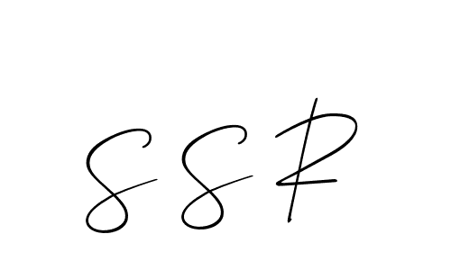 Create a beautiful signature design for name S S R. With this signature (Allison_Script) fonts, you can make a handwritten signature for free. S S R signature style 2 images and pictures png