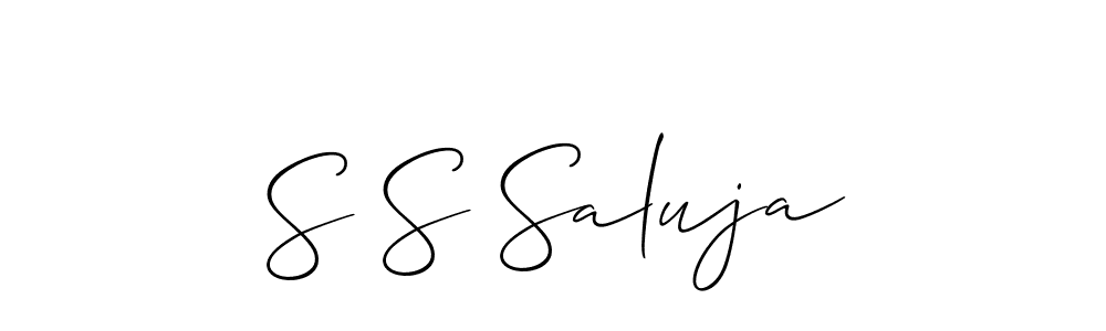 Check out images of Autograph of S S Saluja name. Actor S S Saluja Signature Style. Allison_Script is a professional sign style online. S S Saluja signature style 2 images and pictures png
