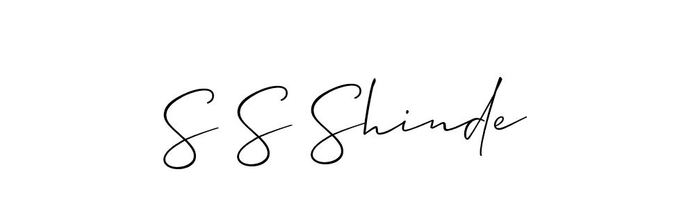 This is the best signature style for the S S Shinde name. Also you like these signature font (Allison_Script). Mix name signature. S S Shinde signature style 2 images and pictures png