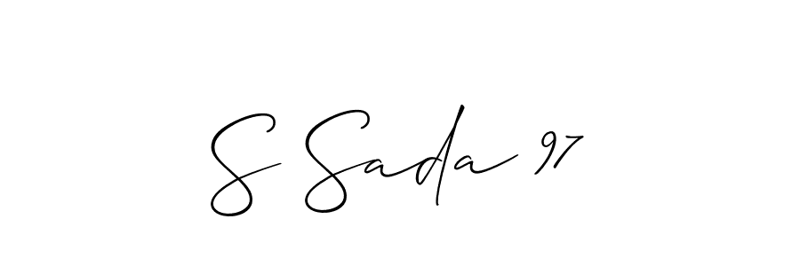 See photos of S Sada 97 official signature by Spectra . Check more albums & portfolios. Read reviews & check more about Allison_Script font. S Sada 97 signature style 2 images and pictures png