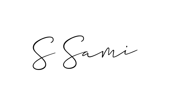 This is the best signature style for the S Sami name. Also you like these signature font (Allison_Script). Mix name signature. S Sami signature style 2 images and pictures png