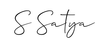 Get an exclusive digital autograph for S Satya. The Allison_Script typeface captures the charm of real penmanship on paper. S Satya signature style 2 images and pictures png