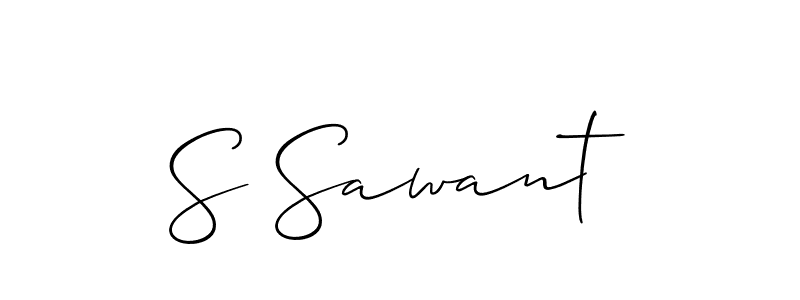 Similarly Allison_Script is the best handwritten signature design. Signature creator online .You can use it as an online autograph creator for name S Sawant. S Sawant signature style 2 images and pictures png