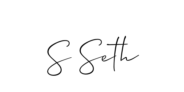 Once you've used our free online signature maker to create your best signature Allison_Script style, it's time to enjoy all of the benefits that S Seth name signing documents. S Seth signature style 2 images and pictures png