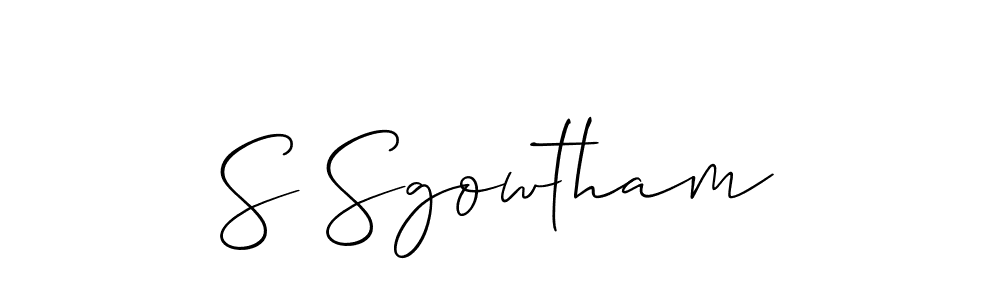 See photos of S Sgowtham official signature by Spectra . Check more albums & portfolios. Read reviews & check more about Allison_Script font. S Sgowtham signature style 2 images and pictures png