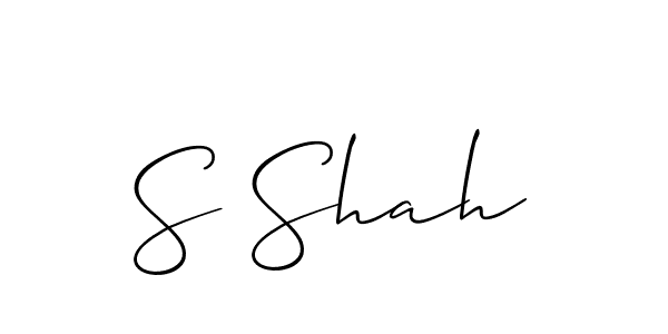 This is the best signature style for the S Shah name. Also you like these signature font (Allison_Script). Mix name signature. S Shah signature style 2 images and pictures png