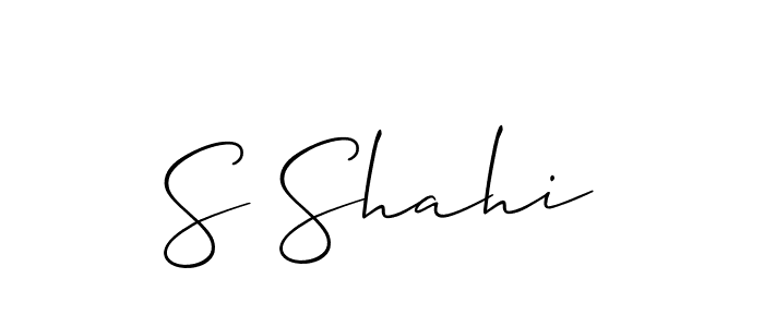 It looks lik you need a new signature style for name S Shahi. Design unique handwritten (Allison_Script) signature with our free signature maker in just a few clicks. S Shahi signature style 2 images and pictures png