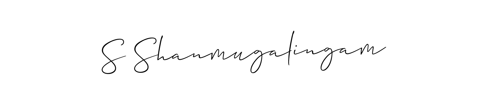 Best and Professional Signature Style for S Shanmugalingam. Allison_Script Best Signature Style Collection. S Shanmugalingam signature style 2 images and pictures png