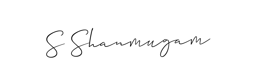 This is the best signature style for the S Shanmugam name. Also you like these signature font (Allison_Script). Mix name signature. S Shanmugam signature style 2 images and pictures png