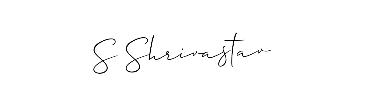 Make a beautiful signature design for name S Shrivastav. Use this online signature maker to create a handwritten signature for free. S Shrivastav signature style 2 images and pictures png