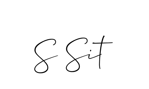 Make a short S Sit signature style. Manage your documents anywhere anytime using Allison_Script. Create and add eSignatures, submit forms, share and send files easily. S Sit signature style 2 images and pictures png