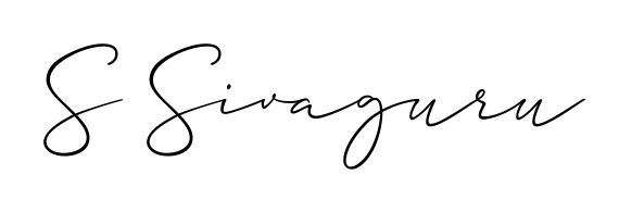Stand out with a creative autograph for S Sivaguru. The Allison_Script styling blends modern aesthetics with classic signature flourishes. S Sivaguru signature style 2 images and pictures png