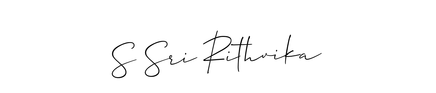 See photos of S Sri Rithvika official signature by Spectra . Check more albums & portfolios. Read reviews & check more about Allison_Script font. S Sri Rithvika signature style 2 images and pictures png