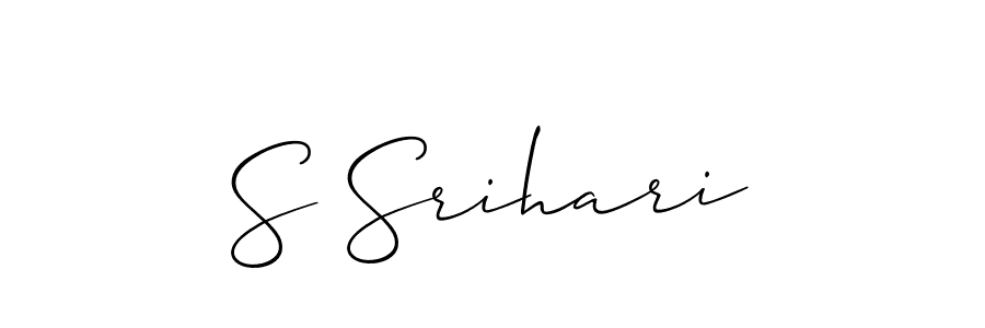 See photos of S Srihari official signature by Spectra . Check more albums & portfolios. Read reviews & check more about Allison_Script font. S Srihari signature style 2 images and pictures png