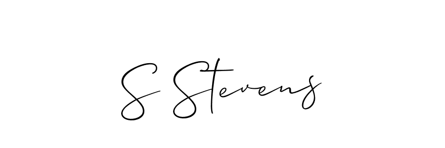 It looks lik you need a new signature style for name S Stevens. Design unique handwritten (Allison_Script) signature with our free signature maker in just a few clicks. S Stevens signature style 2 images and pictures png
