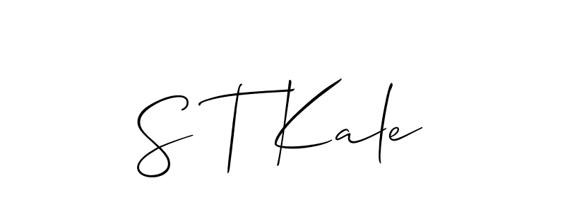 See photos of S T Kale official signature by Spectra . Check more albums & portfolios. Read reviews & check more about Allison_Script font. S T Kale signature style 2 images and pictures png