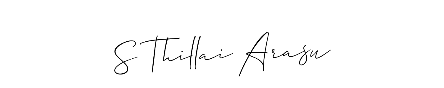 Make a beautiful signature design for name S Thillai Arasu. Use this online signature maker to create a handwritten signature for free. S Thillai Arasu signature style 2 images and pictures png