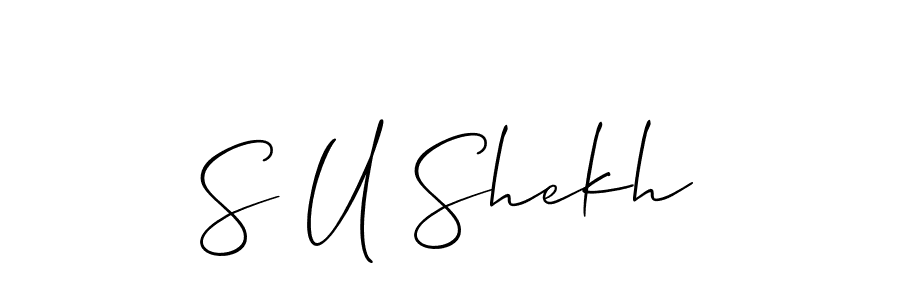 Here are the top 10 professional signature styles for the name S U Shekh. These are the best autograph styles you can use for your name. S U Shekh signature style 2 images and pictures png