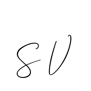 Make a short S V signature style. Manage your documents anywhere anytime using Allison_Script. Create and add eSignatures, submit forms, share and send files easily. S V signature style 2 images and pictures png