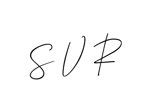 Check out images of Autograph of S V R name. Actor S V R Signature Style. Allison_Script is a professional sign style online. S V R signature style 2 images and pictures png