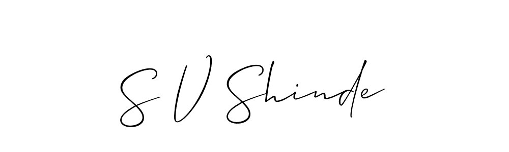 Once you've used our free online signature maker to create your best signature Allison_Script style, it's time to enjoy all of the benefits that S V Shinde name signing documents. S V Shinde signature style 2 images and pictures png